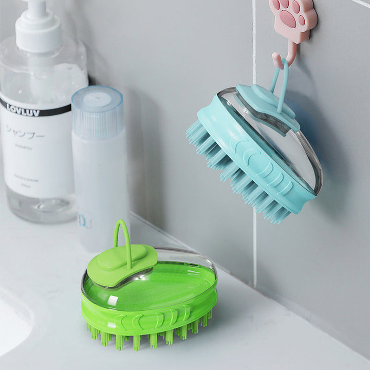New Pet Bath Massage Grooming Brush