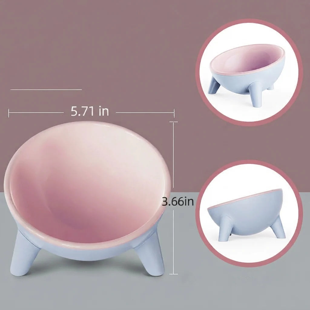 Nordic Pet Feeding Bowl With Elevated Stand