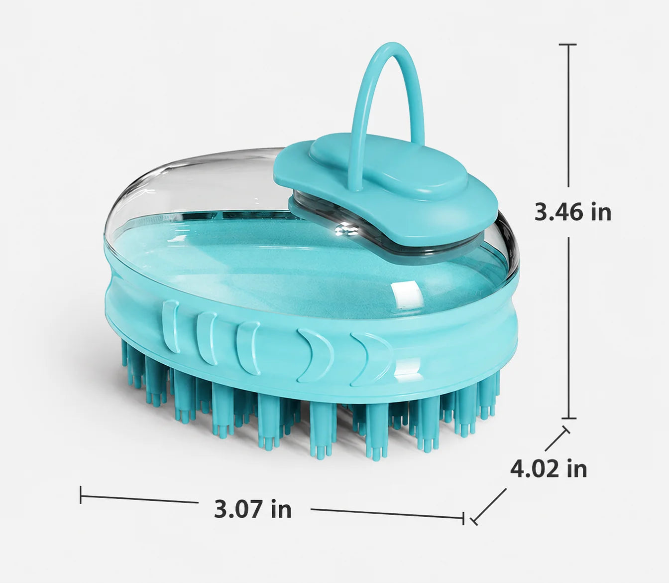 New Pet Bath Massage Grooming Brush