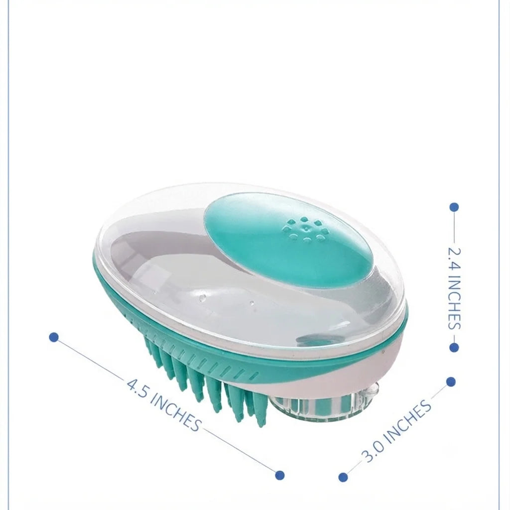 Pet Bath Massage Brush For Hair Removal Grooming