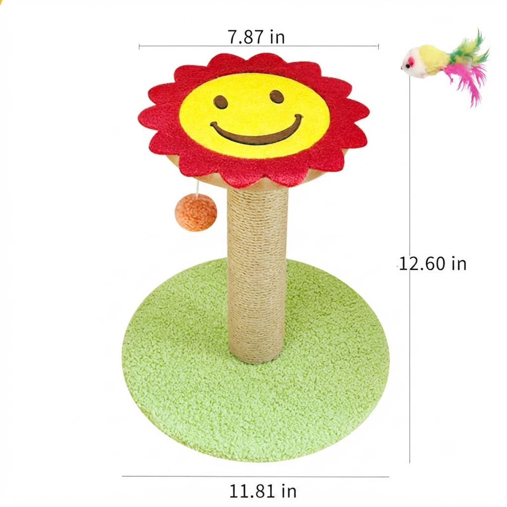 Pet Claw Grinding And Interactive Teaser Toy