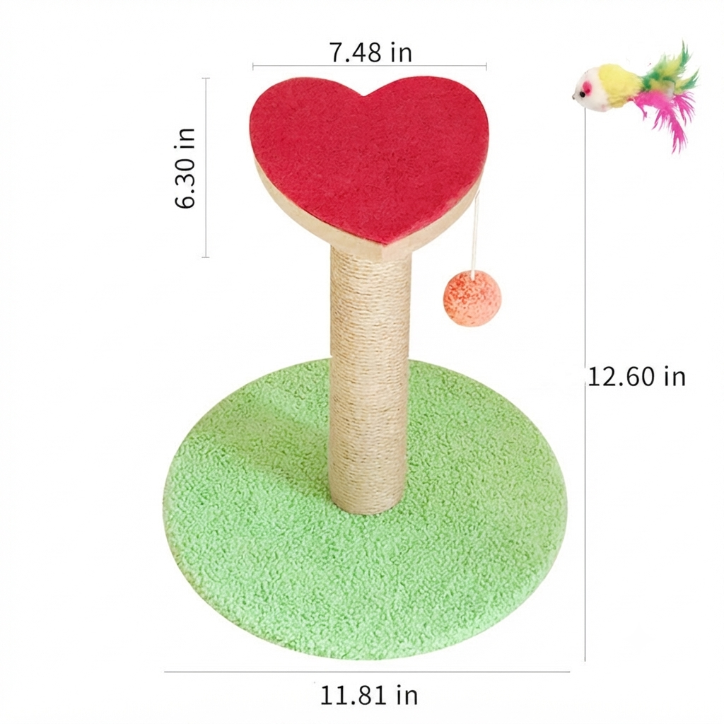 Pet Claw Grinding And Interactive Teaser Toy