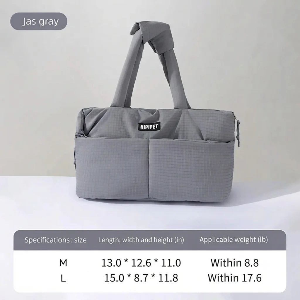 Portable Pet Car Seat Carrier With Adjustable Safety Leash
