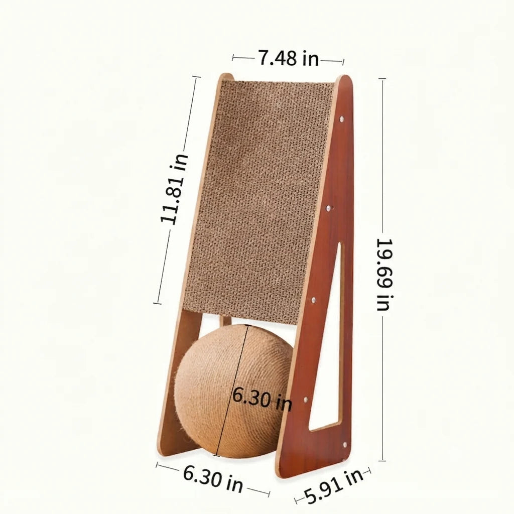 Corrugated Paper Pet Scratching Board Toy