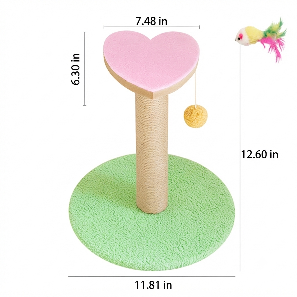 Pet Claw Grinding And Interactive Teaser Toy
