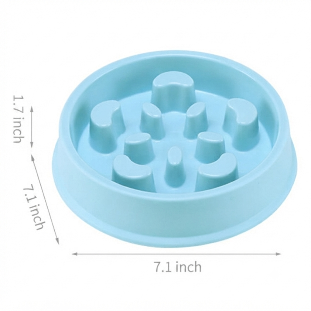 Pet Slow Feeding Puzzle Bowl For Healthy Mealtime
