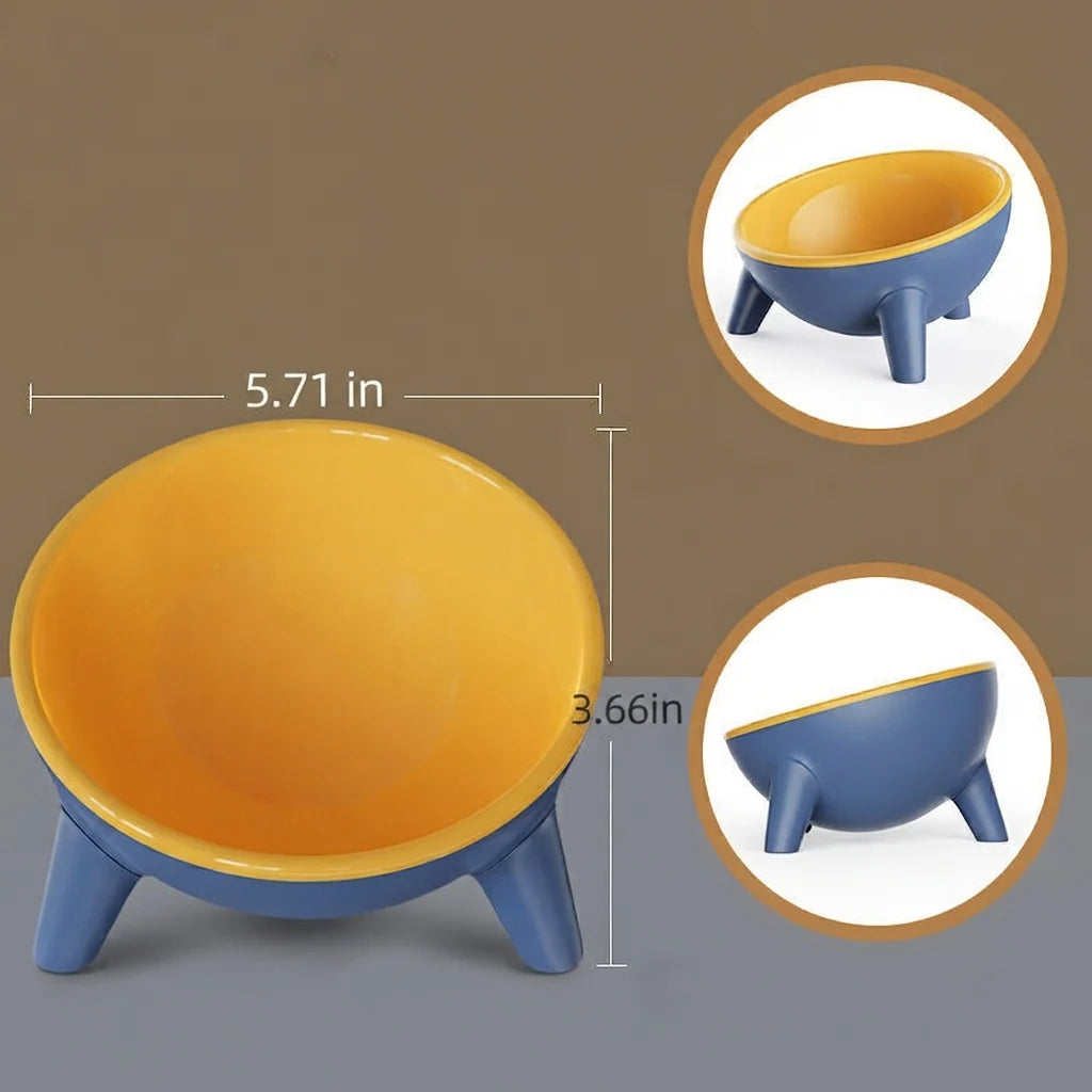 Nordic Pet Feeding Bowl With Elevated Stand