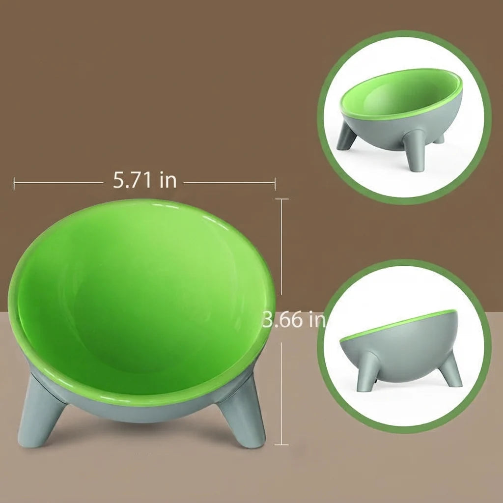 Nordic Pet Feeding Bowl With Elevated Stand