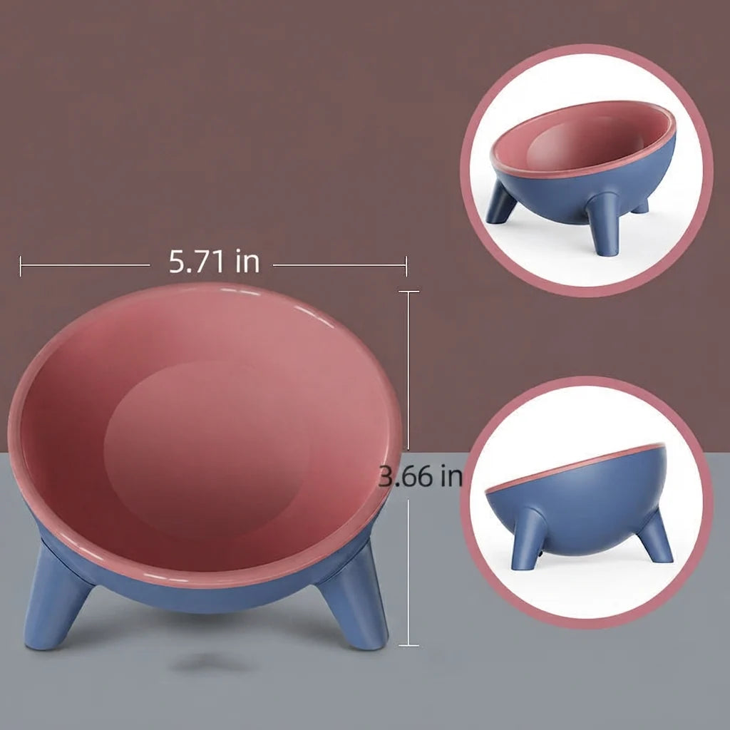 Nordic Pet Feeding Bowl With Elevated Stand